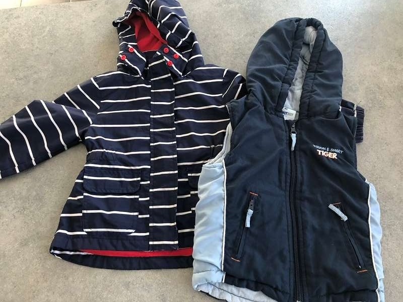 Детская куртка и жилет